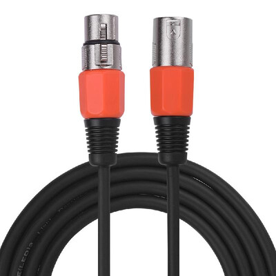 

2m 66ft XLR Male to Female Cable Cord Straight Plugs for Microphone Mixing Console Amplifier Equalizer