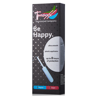 

Tmaxx catheter type tampon without fragrance 1 common type 1 large 2 pieces of experience Germany imported