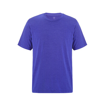 

Beijing made mens quick-drying T-shirt moisture-absorbing thermal sports short-sleeved T-shirt blue L