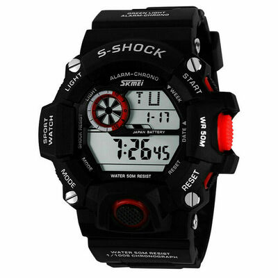 

Man Watch Water-Resistant Watches Sport Man Fashion Digital Quartz Watches
