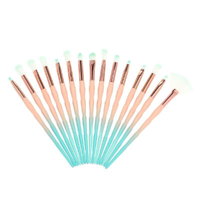 

Pro 15Pcs Makeup Brushes Set Eye Shadow Foundation Powder Eyeliner Eyelash Lip Make Up Brush Cosmetic Beauty Tool Kit