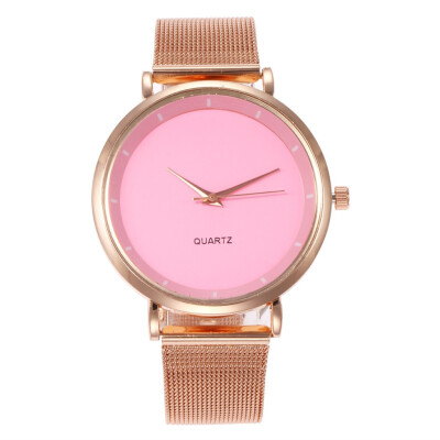 

RM Fashion Magnetic buckle Dazzling women Mesh Belt Watch ladies Quartz Analog