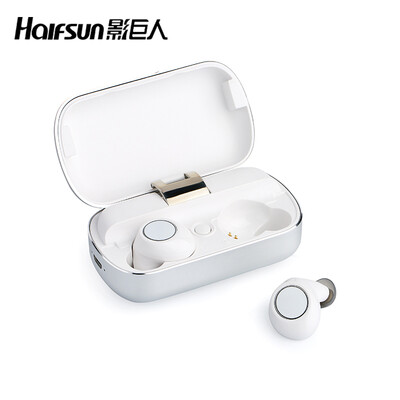 

Shadow Sun Halfsun dynamic version of the moonlight silver binaural Bluetooth headset really wireless earbuds in-ear sports running mobile phone headset can answer the phone universal music headphones