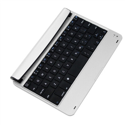 

iPad mini plug-in Bluetooth keyboard mini shaft magnetic card slot aluminum flip Bluetooth keyboard