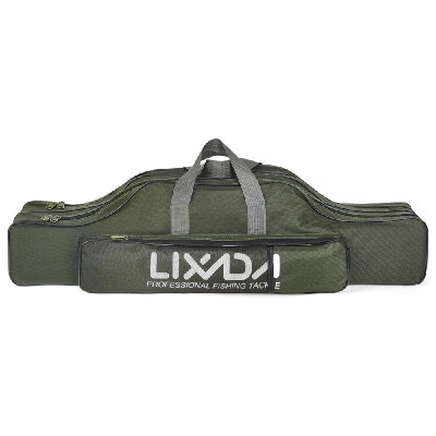 

Lixada 100cm130cm150cm Fishing Bag Portable Folding Fishing Rod Reel Bag Fishing Pole Gear Tackle Tool Carry Case Carrier Travel