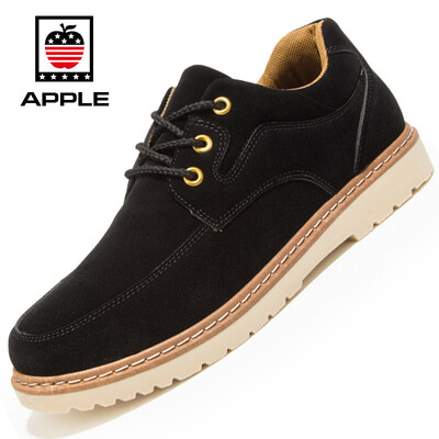 

Apple APPLE casual shoes mens sports low to help Korean version of the tooling wear breathable wear Martin boots G102 black 41