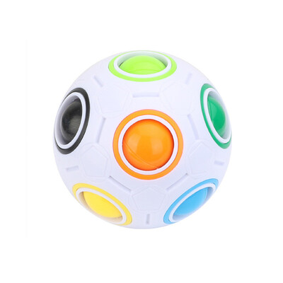 

Football Cube Magic Rainbow Ball Puzzle Relief Toys