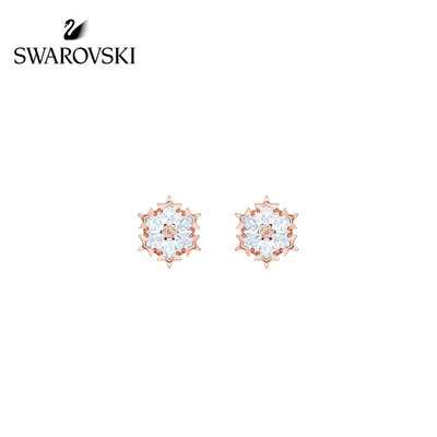 

SWAROVSKI Swarovski beautiful romantic snowflake MAGIC earrings female earrings earrings female counters with the same fashion jewelry girlfriend gift 5428429