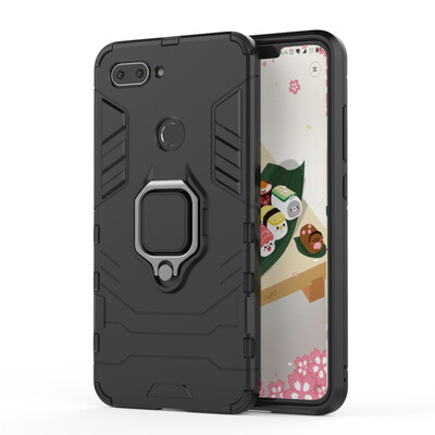 

Ring Buckle Kickstand Armor Case for Xiaomi Mi 8 Lite