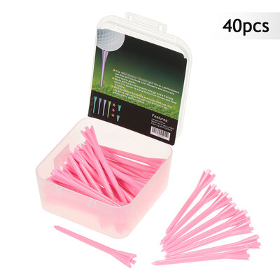 

40Pcs 85mm33" Plastic Rocket Golf Tees Golfer Aid Tool