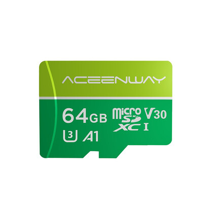 

ACEENWAY micro SD memory card 64GB A1 C10 U3 V30 standard 10381