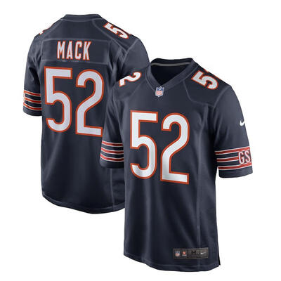 

Youth Football Jersey Chicago Bears Khalil Mack Navy Game Jersey