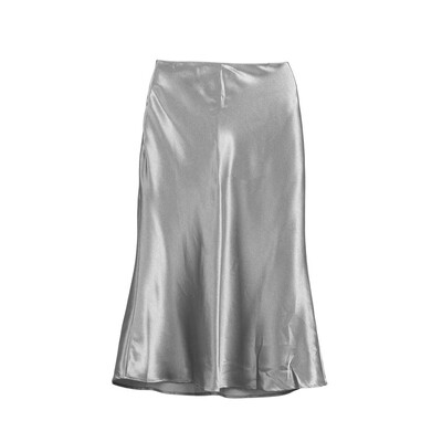 

Women Ladies Satin Long Maxi Midi Skirt Plain Shiny Fashion Party Office Skirts