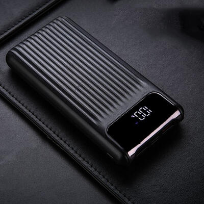 

10000mAh LCD Quick Charge 30 Dual USB Power Bank For IPhone X 8 7 6 Ultra-thin Portable Xiaomi Powerbank Battery Charge