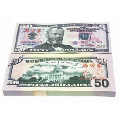 

20PcsPack USD Paper Bar Atmosphere Props Money for Movie TV Video Novelty Photography Tools