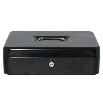 

Portable Security 984 x 787 x 354 Inch Cash Safe Box with Key Lock M Size & Black