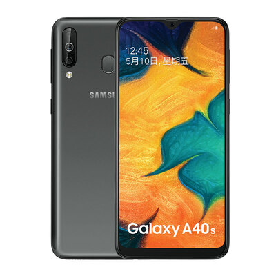 

Samsung Galaxy A40s mobile 4G version 123° super wide-angle rear three-shot 5000mAh large-capacity battery life mobile phone 6GB64GB charm night black dual card dual standby