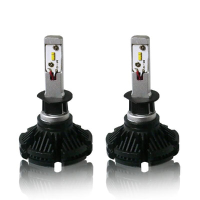 

2Pcs Car LED Headlight Bulbs Conversion Kit X3 LED Driving Lamp 6000LM H1