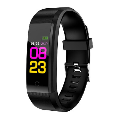 

Sports Smart Watch Fitness Smart Bracelet Blood Pressure Heart Rate Sleeping Monitor Distance Calories Step Counter Message Call R