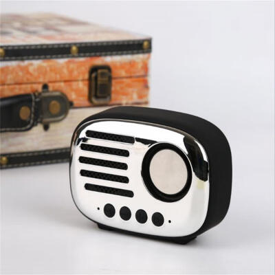 

A4 Retro Style Mini Wireless Bluetooth Speaker FM Radio Audio Portable Outdoor Speaker