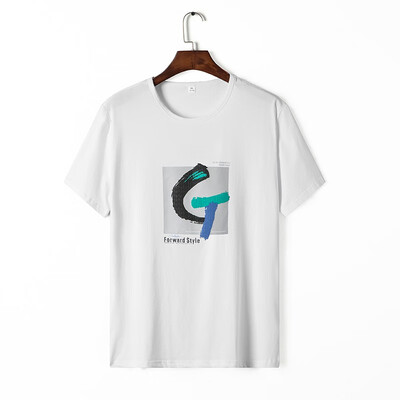 

NDQ Mens Summer Solid Color Short Sleeve T-Shirt KN7855 5069