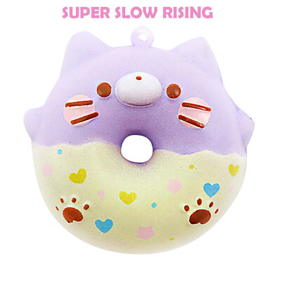 

Gotoamei Decorative Fun Doughnut Slow Rising Cream Scented Cute Collect Toy