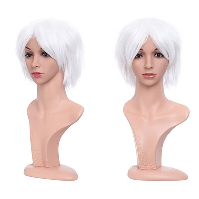 

Short Cosplay Wig Women Men Fluffy Straight Anime Comic Hairstyle Party Costume Dress Synthetic Hair Pixie Wigs
