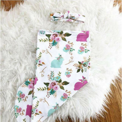 

Baby Floral Swaddle Blanket 100 Cotton 60"28 Sleeping Swaddle Muslin Wrap