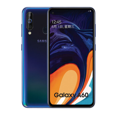 

Samsung Galaxy A60 yuan version black full screen 32 million super wide-angle camera phone 675 6GB64GB Denning black full Net