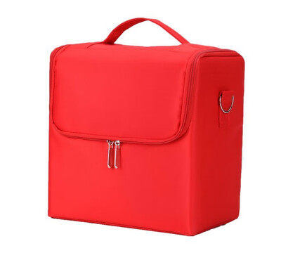 

Professional makeup suitcase bags portable canvas tote travel toolbox handbag cosmetic storage tool bag waterproof luggage box