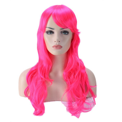 

23 Inch Synthetic Long Wavy Full Hair Wigs Cosplay Costume Party Heat-Resistant Wigs For Women Men