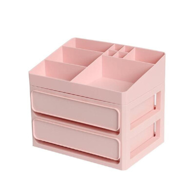 

Women Large Capacity Multi-Drawers Cosmetics Storage Box Girl Jewelries Makeup Desktop Organizer