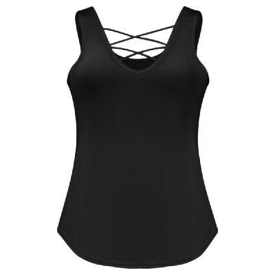 

Womens Sports Tank Tops Yoga Gym Running Fitness Shirt Workout Clothes Sports Vest