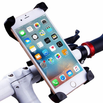 

ZHISHUNJIA Universal Cycling Bike Plastic Holder Mount for Cellphone Pink