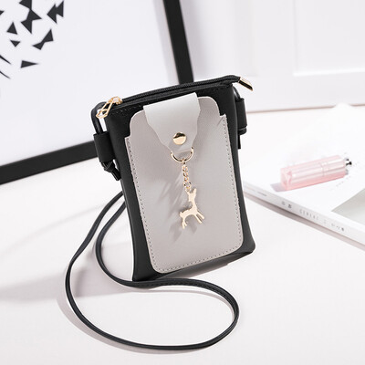 

Tailored Women Fashion Patchwork Deer Cover Crossbody Bag Shoulder Bag Phone Coin Bag BG