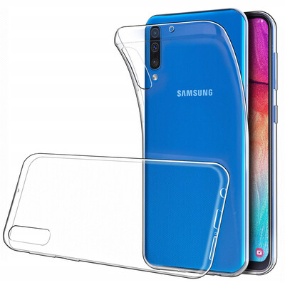 

Soft TPU Transparent Protector Case Cover for Samsung Galaxy A50
