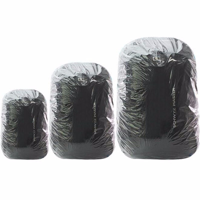 

3PCS Different Size Disposable Backpack Bag Rain Cover Protector Transparent