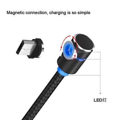 

2019 new 1M 2M usb fast charging 30 mobile phone charging cable nylon braided magnetic usb mobile data cable