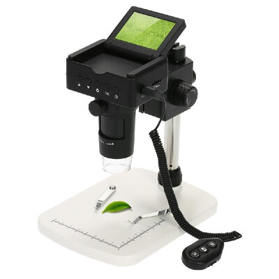

10X-220X Digital Microscope 24" LCD 1080P Full HDMI HDMIAVUSB Output 30MP LED Magnifier with Adjustable Stand&8pcs LED Adj