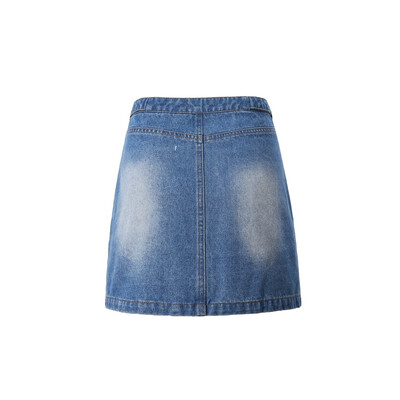 

Eternal charm Denim skirt female versa fashion trend 8043