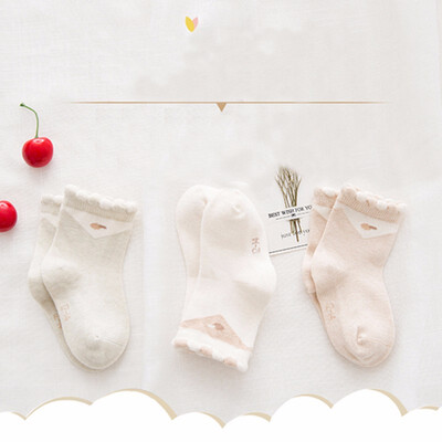 

ORIGINAL COLOUR COTTON BABIES SAFETY ANTIBACTERIAL SOCK NEW BORN NUNU STYLE