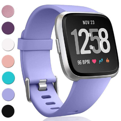 

SDGJ-009 Watch Band Fitbit Strap Silicone Wrist Strap Replacement Wristband for Fitbit Versa Fitness Smart Watch