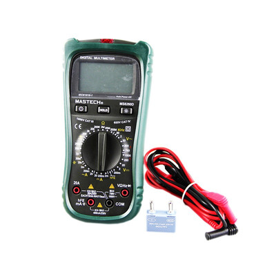 

MASTECH MS8260D Digital Multimeter 4 12 Non-contact ACDC Voltage Current Frenquency Tester Detector with Transistor Check