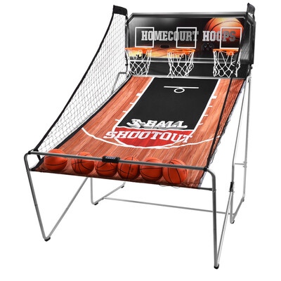 

Indoor 3 Player Electronic Hoops Basketball Arcade Game