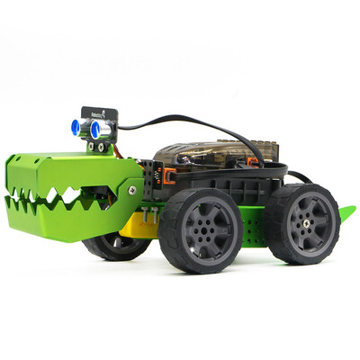 

ROBOBLOQ Q - dino 2 in 1 Educational Programming Intelligent Metal Block Robot