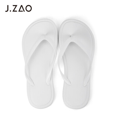 

Beijing Tokyo made pinch slippers mens sandals&slippers outside the beach couple flip flops mens wild casual white 44-45