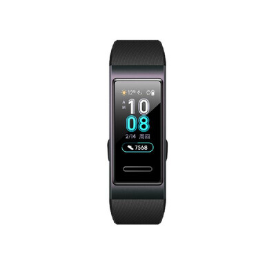 

HUAWEI Band 3 095-Inch AMOLED Color Screen 120240 BT 42 Smart Bracelet Real-Time Heart Rate Sleep Monitoring Heart Health Manag