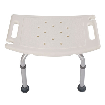 

Adjustable Shower Seat Aluminium Chair Stool Bench Bath Bathtub Assist For Elderly