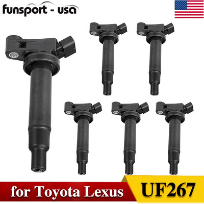 

6pcs Ignition Coils Pack For 2002-2005 Toyota Camry 30L V6 5C1193 CL571 1788315