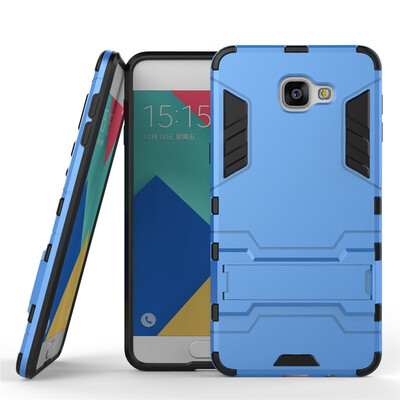 

Goowiiz Phone Case For Samsung Galaxy A7A8A9J3 ProJ5J7 Armor PC TPU Silicone Hard Bracket Double Protection